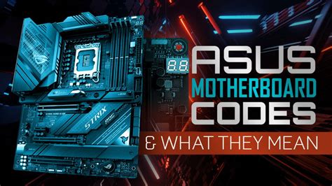 This can be caused by a defective CPU, out of spec Power Supply, Bent CPU socket pins, CPU incompatible with BIOS version or defective Motherboard. . Asus motherboard codes 9e